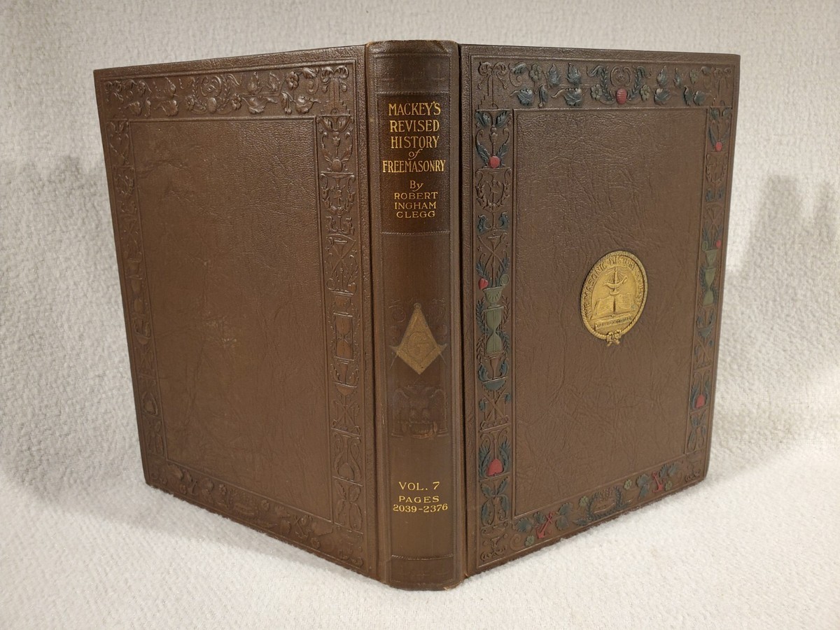 洋書 History of Freemasonry by Mackey (7 vol) Antique 1921 Mackey's Revised History of Freemasonry ~ Volume 7