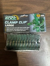 Grower's Edge Clamp Clips (Large) 12 clips