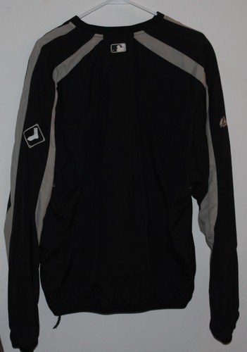 VTG 90s Chicago White Sox Majestic Authentic Black Dugout Jacket Men's Size M - Picture 6 of 8
