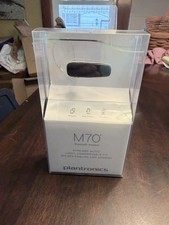 Plantronics M70 Wireless Headset Bluetooth Voice Smartphone Black Sealed