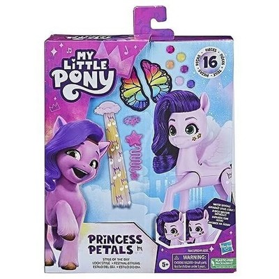 My Little Pony Toys Princess Pipp Petals Style of The Day, 5-Inch Hair Styling