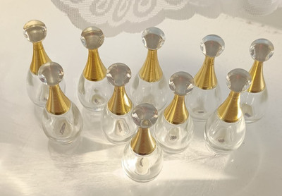 Dior j'adore 5 ml leere Parfum Flakons x 10 Original