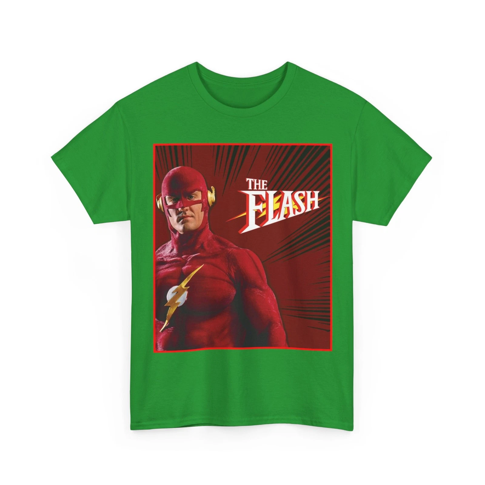 Flash T-Shirt - John Wesley Shipp - DC Comics 1990s TV Series - Barry Allen