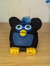 McDonalds Happy Meal Shelby Furby 2001 Schwarz & Blau Furby Vintage Spielzeug