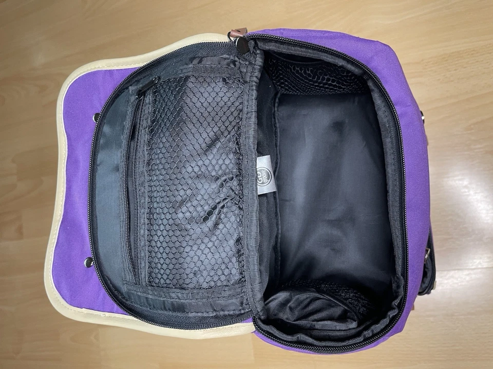 Go groove камеры сумка рюкзак фиолетовый и коричневый - Изображение 4 из 4