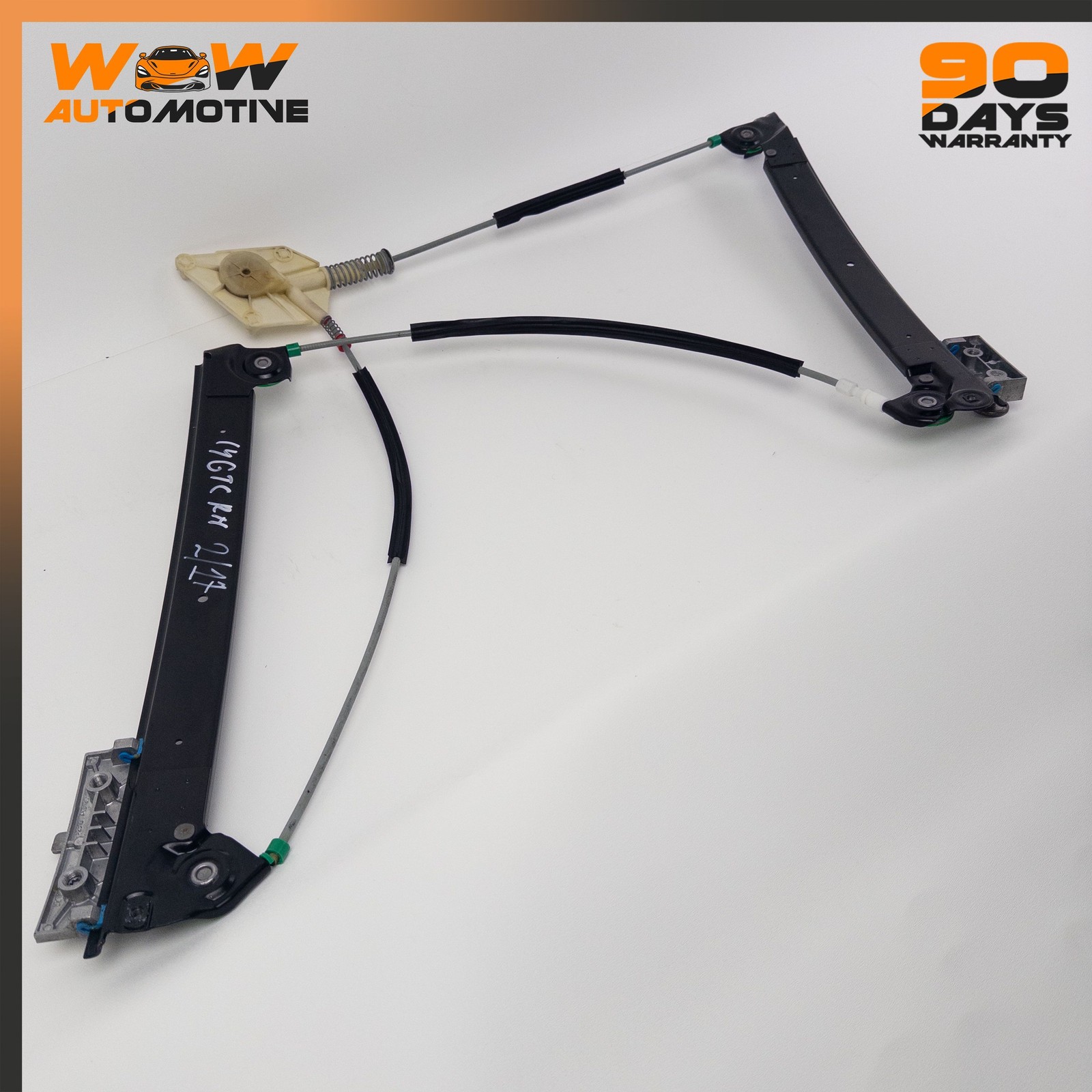04-17 BENTLEY CONTINENTAL GT FRONT RIGHT DOOR WINDOW REGULATOR ASSEMBLY OEM