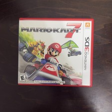 Mario Kart 7 Nintendo 3DS Complete in Case Authentic Tested and Working