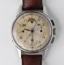 Universal Genève Tri-Compax Manual Chronograph Ref. 22258