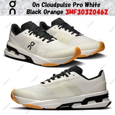 On Cloudpulse Pro weiß schwarz orange 3MF30320462 Herren Gr.