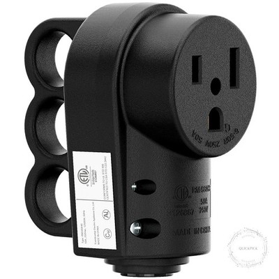 Nema 6-50R 50Amp 250V Female Welder Receptacle, 50A 250V Welder 3-Prong Female