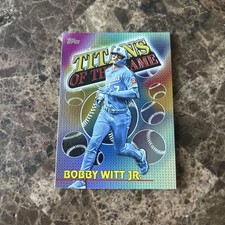 2026 Topps Series 1 Bobby Witt Jr Titans of the Game Insert #TOG-16 Royals