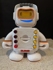Hasbro Playskool Alphie Learning Robot 2009 with 30 cards works great