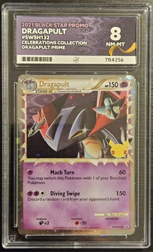 Ace 8 Dragapult Promo SWSH132 Pokémon EN Celebrations Collection 2021