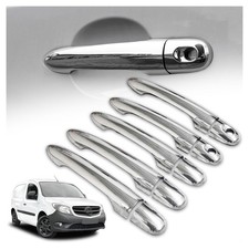 Abdeckungen f&uuml;r T&uuml;rgriffe Mercedes Citan (W415) 2012-2021 Chrom Poliert