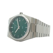 HAU Tissot PRX grün mit Box und Ersatzgliede...