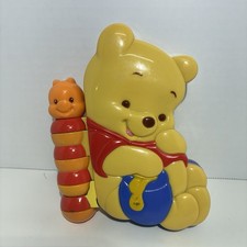 Disney Winnie the Pooh Actividad Pal Boom Bebé Juguete Sonajero De Colección 2003 Mattel