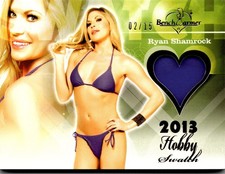 2013 Bench Warmer Hobby Swatch Ryan Shamrock s/n 02/15 (MEM)