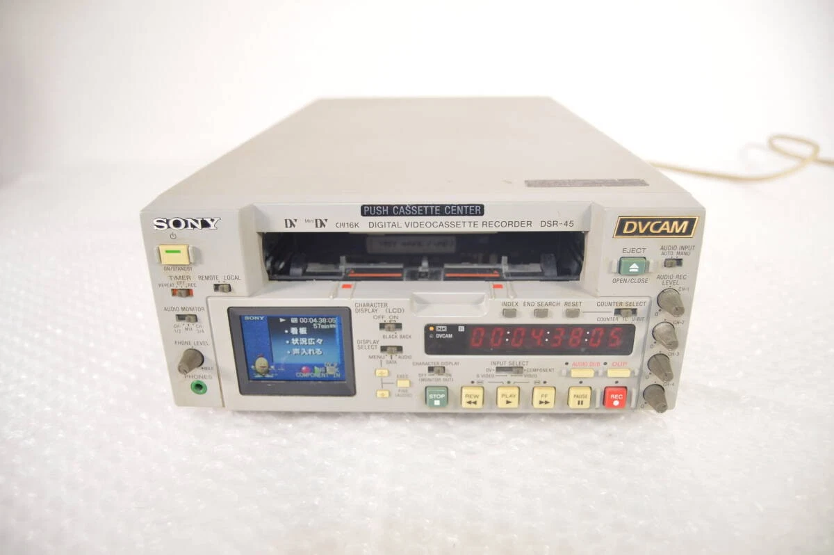 Sony DSR-45 DVCAM MiniDV - Lettore/Videoregistratore Digitale (Venduto Per Parti O Riparazione) - Foto 2