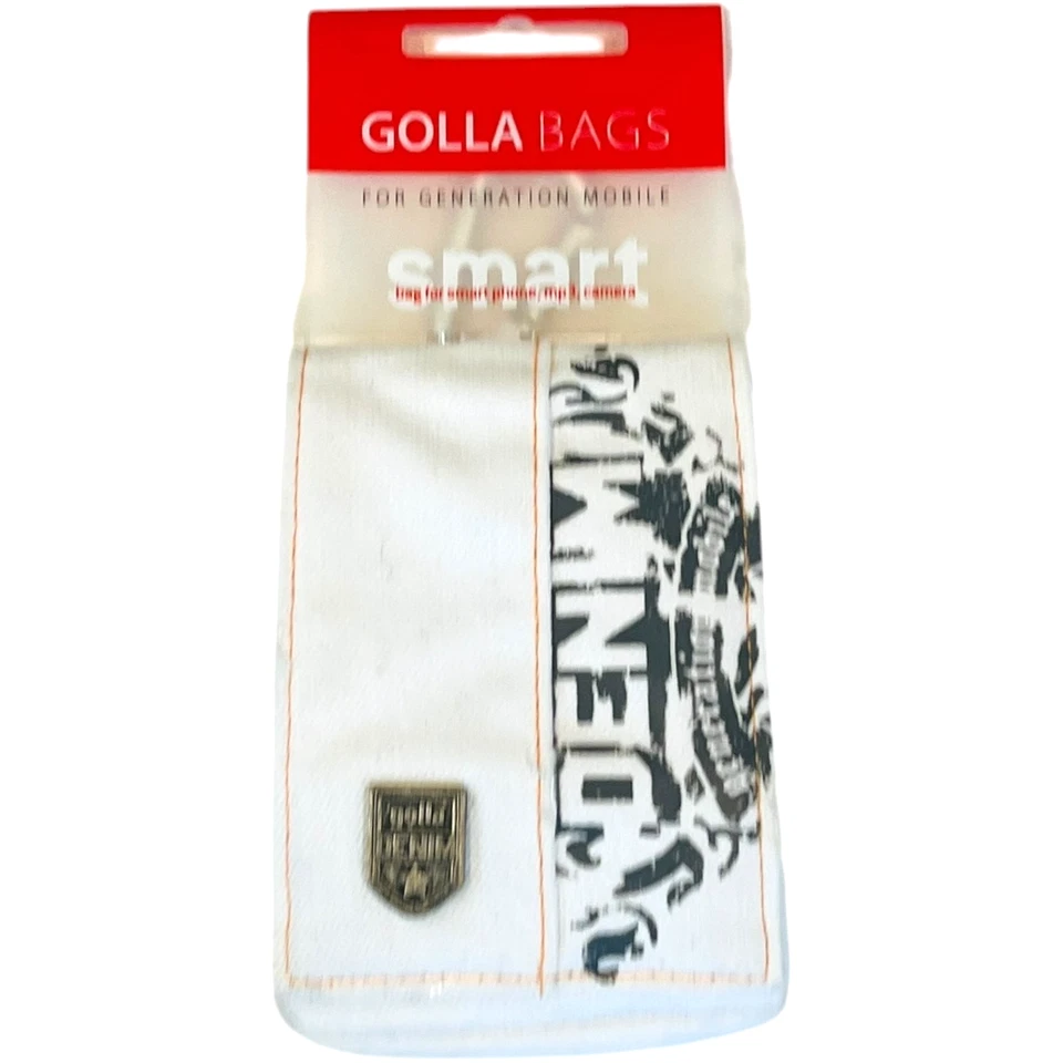 Funda de bolsillo universal para teléfono inteligente Golla Denim blanca G1061 - NUEVO Foto 3 de 4