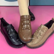 Fashion Women Comfort Slip on Flats Autumn Loafers Casual Shoes Ladies Footwear