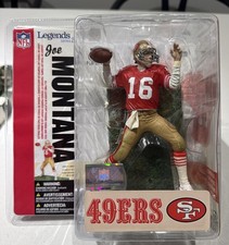 2006 McFarlane NFL Legends Series 2 Joe Montana Figure Variant 49ers