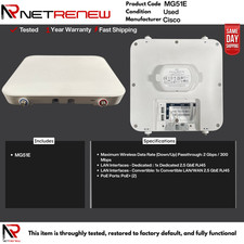 Cisco Meraki MG51E Cellular Gateway ITEM ONLY