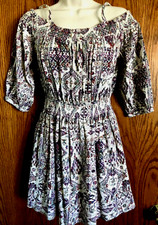Ecote Urban Outfitters Cold Shoulder Mini Dress Multicolor Women's Size XS