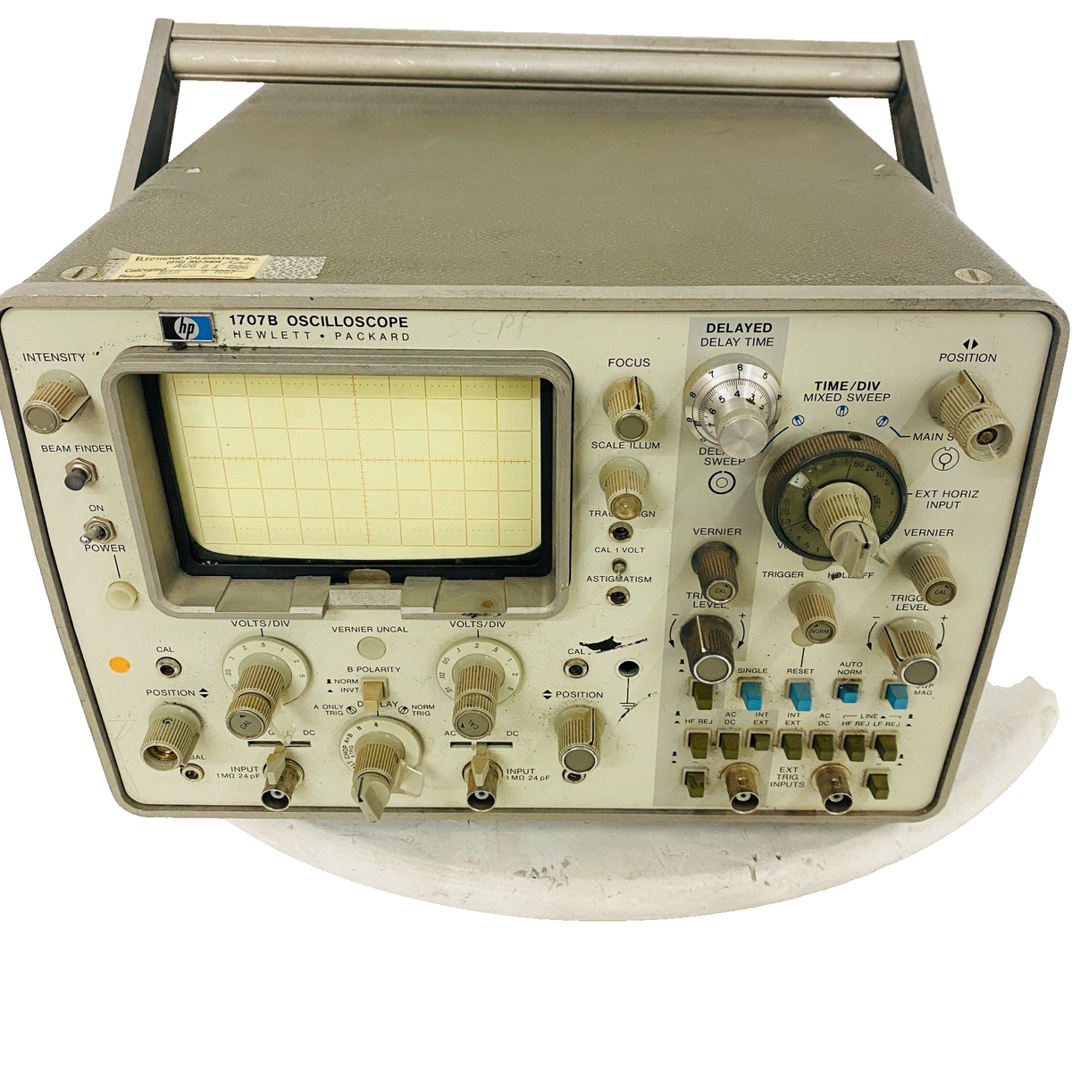 HP Hewlett Packard 1707B Oscilloscope - OPT H85 for sale online | eBay