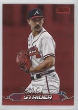 2024 Topps Stadium Club Red Foil Spencer Strider #25 y6t