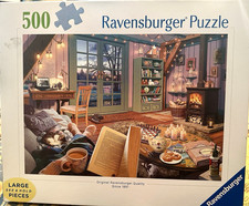 Ravensburger COZY RETREAT Large Piece Puzzle 500 Pieces
