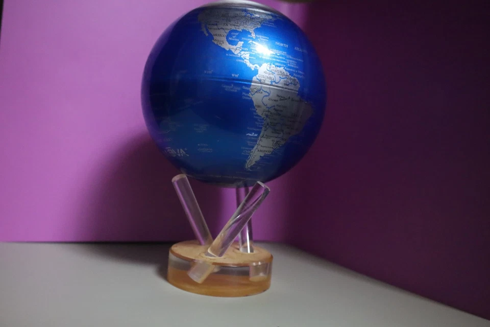 Mova глобус Юпитер совершенно таинственный вращающийся свет земли декор подарок плавающий - Изображение 2 из 4