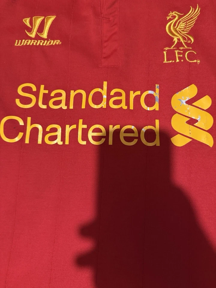Warrior Liverpool 2012/13 Home Football T-Shirt Red Soccer Jersey Size Medium - Image 3 of 4