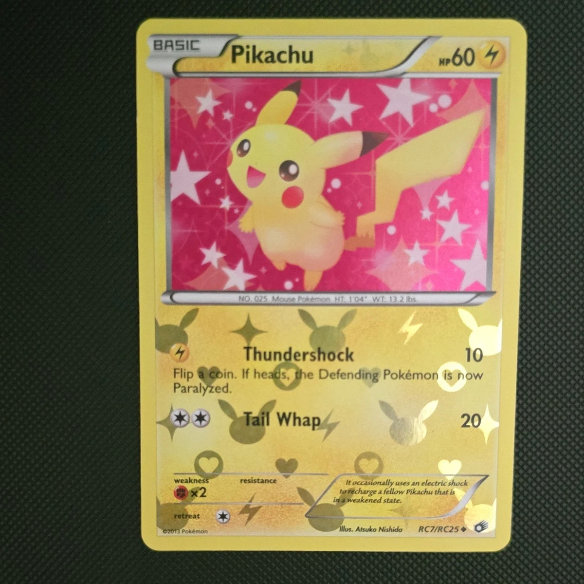 【ARS AU 真贋鑑定】英語版ピカチュウ Pikachu RC7/RC25 Pikachu Pokémon TCG Legendary Treasures Individual Collectible