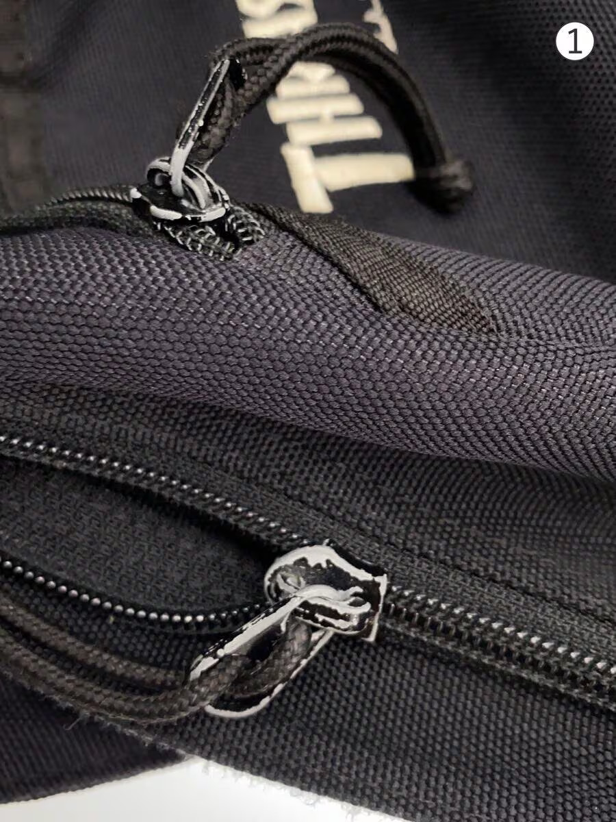 THRASHER Backpack Polyester Black - image 7