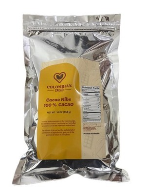 Cacao Nibs 100% Natural   Premium Colombian Cacao   Ideal for Baking & Smoothies