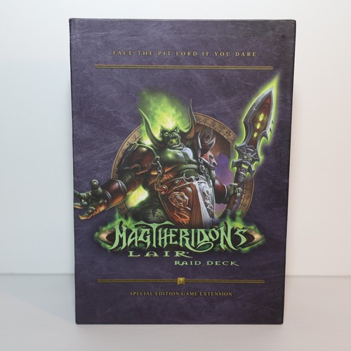 World of Warcraft Magtheridon's Lair Raid Deck Special Edition Game Extension