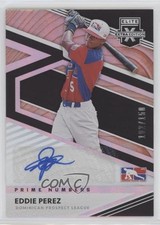 2020 Elite Extra Edition Prime Numbers A Signatures 102/150 Eddie Perez Auto nd3