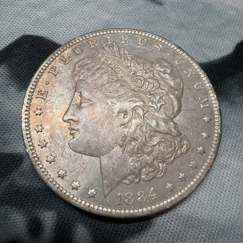 1884 O MORGAN SILVER DOLLAR! BEAUTIFUL Uncirculated Coin! WOW! Toned!