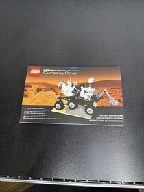 lego 21104 nasa mars curiosity rover Prebuilt W/manual No Box