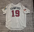 CARL CRAWFORD Signed 2006 Majestic WBC Team USA Baseball Jersey BECKETT