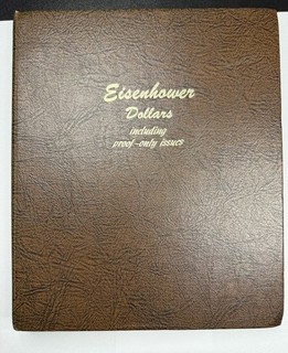 1971 1978 P D S EISENHOWER DOLLARS 32 COINS COMPLETE SET IN DANSCO ALBUM
