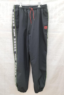 X-LARGE x DC Shoes Trainingshose schwarz Polyester Mesh Größe L 5628J902 Japa...