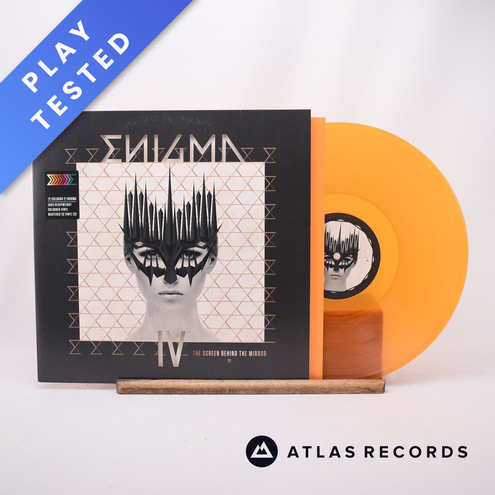 Enigma The Screen Behind The Mirror LP Album Vinyl Record - EX/NM