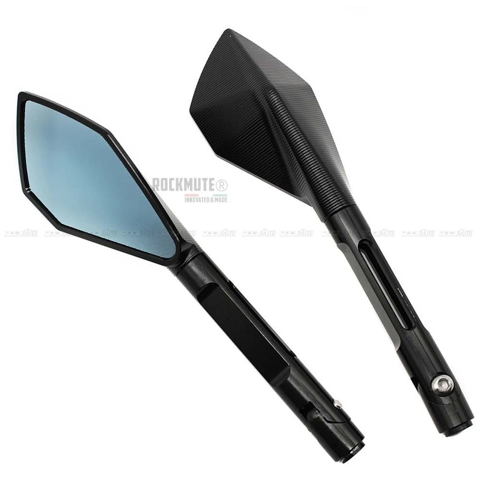 Rear View Side Mirrors Black For KAWASAKI Z650RS Z900RS W800 W1/W1SS/W2SS/W2TT - Image 4 of 4