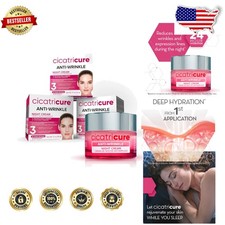 Intensive Night Cream: 3x 1.7oz Advanced Anti-Aging Formula, Smooths Brightens