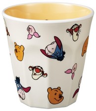 Skater Melamine Tumbler, 270Ml, Disney Winnie The Pooh, Pooh & Friends, Funny F_