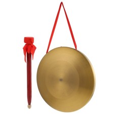 1 Set Chinese Gong Hand Gong Creative Music Toy for Festival Party