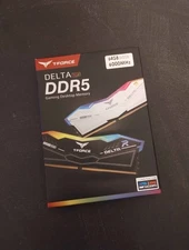 TEAMGROUP T-Force Delta RGB 64GB (2x32GB) DDR5 RAM 6000MHz (FF4D564G6000HC38ADC)