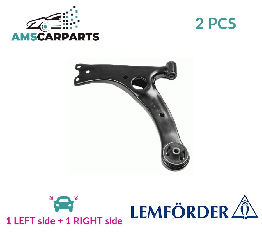 LH RH TRACK CONTROL ARM PAIR FRONT LOWER 34729 01 LEMFÖRDER 2PCS NEW