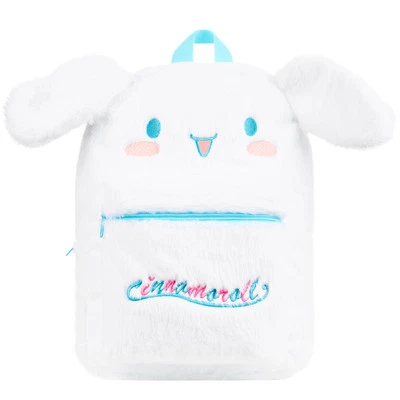 Hello Kitty Girls Cinnamonroll Plush Backpack Adjustable Padded Strap Bag